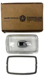 New Old Stock Left Side Parking Light Clear Lens For 1968 Plymouth #2809121. Fixed Price $200.00.