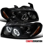 Fit 2004-2006 Sentra Black Led Halo Projector Headlights Lamps Left+right. Fixed Price $170.13.