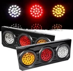 Pcs Led Truck Trailer Tail Lights With Iron Bracket BASE,12V-24V Black. Fixed Price $59.94.
