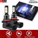 Auimsoco 9005 Led Headlight Bulbs High Low Beam 6000K White Bright One Pair Pack. Fixed Price $19.99.