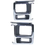 Headlight Bezels 1980-86 Ford Bronco F-series FO2513148/FO2512148. Fixed Price $149.09.