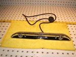 Mercedes W111,W109,W108 Rear License Plate Euro Type Chrome Metal Center Light. Fixed Price $324.71.