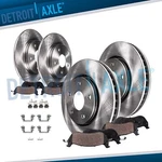 Front Rear Rotors Brakes Pads For 200 Sebring Avenger Caliber Compass Patriot. Fixed Price $152.08.