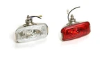 Classic Car Retro Rear Stainless Fog & Reverse Lamp Ford Mini Glass Pair Y3277/8. Fixed Price $59.16.