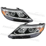 Headlights Left Right Side For 2014 2015 Kia Sorento Lx Halogen Set Pair Led Drl. Fixed Price $185.80.