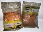 Dietz, Tail Light Lens, Amber, 77-27000, 4-1/2" X 5", W/ Hardware, Lot Of 2**. Fixed Price $15.00.