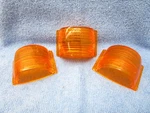 X3 Dz 77-537 Amber Clearance Light Lamp Lens 2-3/8" 1-5/8" Sae PC97. Fixed Price $18.00.