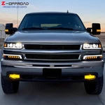 Fits 99-02 Chevy SILVERADO/00-06 Suburban Tahoe Led Bar Drl Headlights Assembly. Fixed Price $275.99.
