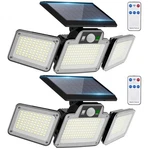 Pack 280 Led Motion Sensor Solar Lights Outdoor IP65 Waterproof Security Lamp. Fixed Price $21.99.
