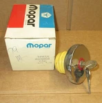 Mopar 4002603 Chrome Locking Gas Cap 1978 Charger Se, Cordoba, Magnum Xe, Nos. Fixed Price $56.95.