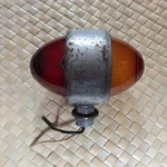 Vtg Taillight Marker Bolser Glass Lens Amber Red 4 Rat Rod Bobber Chopper. Fixed Price $36.00.