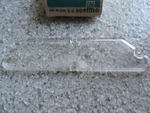 61-67 C1 Corvette License Plate Light Lens- Original Gm #5951010--NOS!!. Fixed Price $49.95.