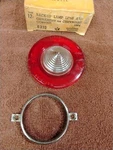 1964 Corvair Back Up Lens With Trim Ring Nors Glo Brite Gm 5956039. Fixed Price $30.00.