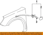 Gm Oem 07-09 Aura,malibu Front Side Lamps-repeater 15249471. Fixed Price $57.39.