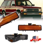 Amber Front Bumper Parking Signal Lights For 83-93 Chevry S-10 / 82-90 Gmc S-15. Fixed Price $23.99.