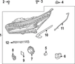 Genuine Kia Composite Assembly 92102-M7700. Fixed Price $952.84.