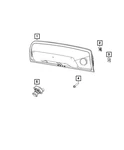 Genuine Mopar Cargo Lamp 68552687AB. Fixed Price $341.78.