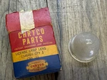 1954 Plymouth Desoto Nos Mopar License Plate Light Lens 1546454. Fixed Price $45.00.