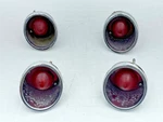 1963-1967 Chevrolet Corvette Taillights Lenses Brake Lamps Housings 4. Fixed Price $60.58.