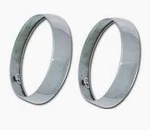 1936 Ford New Headlamp Rims Polished Stainless 68-13045. Fixed Price $111.49.