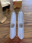 Pair 1958 Oldsmobile Clear Backup Lamp Lens Replaces Gm #5949006, Glo-brite #690. Fixed Price $25.00.