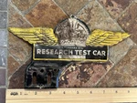 Research Test Car Truck Vintage Gm Accessory Chevrolet License Plate Topper Rare. Fixed Price $165.00.