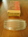1939 Chrysler Dodge Desoto S-6 License Plate Light Lamp Lens Cover 691741 Nos. Fixed Price $35.00.