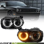 W/o Air Ducts Hid Headlights Led Drl For Dodge Challenger 2015-2022 Xenon. Fixed Price $289.90.