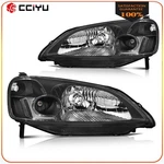 2PCS Pair Headlights For 2001-2003 Honda Civic Coupe 2-DOOR / Sedan 4-DOOR. Fixed Price $89.99.