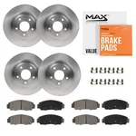 Front & Rear Brake Rotors + Ceramic Pads For 2017-2019 2020-2022 Acura Ilx. Fixed Price $192.36.