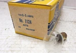 Vintage Automotive Volt General Electric #1124 Box Of 10 Bulbs Nos. Fixed Price $50.00.
