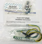 Avanti Studebaker Led Tail Light Conversion Kit. Fixed Price $150.00.