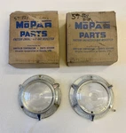 Nos Mopar 1957 Plymouth Park Light Lenses Pair Savoy Fury Belvedere Lh Rh. Fixed Price $324.99.