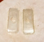 1949 Pontiac Parking Lihgts Lens Glass Pl 681 / Guide F 29 #28. Fixed Price $120.00.