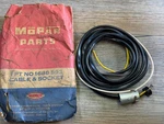 1956 Plymouth Belvedere Savoy Nos Mopar Parking Light Socket & Cable 1688593. Fixed Price $65.00.