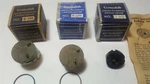 Vintage Centralab Midget Radiohm Switch Covers Lot Of 3 K-155 K150 Nos Box 4E. Fixed Price $10.00.
