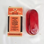 Lynx Eye Chevrolet 1940 Stop And Tail Lamp Lens Chevy T-333 Ruby Glass Red Nos. Fixed Price $16.95.
