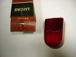 Lucas Lower Stop / Tail Lens, Pt# 54570749, Nos. Fixed Price $35.00.