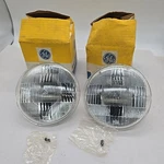 1950S 1960S Ford Gm Mopar Car Truck Nos Ge #4421 12V Clear Fog Light Bulbs, 5.5". Fixed Price $66.99.