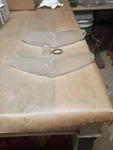 Nos 1956 Ford Front Parking Light Lens B6A-13208-A. One Has Crack. Fixed Price $45.00.
