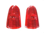 1952 1953 Mercury Red Upper Taillight Lens Pair Fomoco Script New *. Fixed Price $59.95.