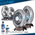 Front Rear Rotors Brakes Pads Kit For Jeep Compass Patriot Dodge Avenger Caliber. Fixed Price $157.43.