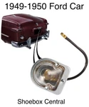 1949 1950 Ford Shoebox Car License Plate Tag Light Assembly Unit New. Fixed Price $39.88.