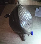 Vtg Tractor Headlamp Guide Lens #5936059, R8-50 Housing, Black, Untested. #trac. Fixed Price $30.00.