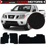 Fits 11-21 Nissan Frontier Black & Rear Floor Mats Carpets 3PCS Nylon. Fixed Price $49.99.