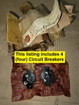 Four Nos Amp Circuit Breaker Willys Mb Ford Jeep GPW-12250A & WO-A1733. Fixed Price $400.00.