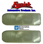 1956 Oldsmobile 88 98 Starfire Parking Light Lens Set. Fixed Price $78.00.