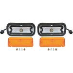 1964 Chevrolet Chevy Impala Bel Air Biscayne Amber Park Light Assemblies Pr. Fixed Price $85.77.