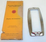 Nos 1947 1948 Kaiser Frazer Tail Light Bezel 200855. Fixed Price $20.00.