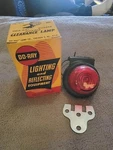 Rare Nos Red Do-ray Lamp 1136 Swa-bac Clearance Light Rubber Base Truck Rat Rod. Fixed Price $32.00.